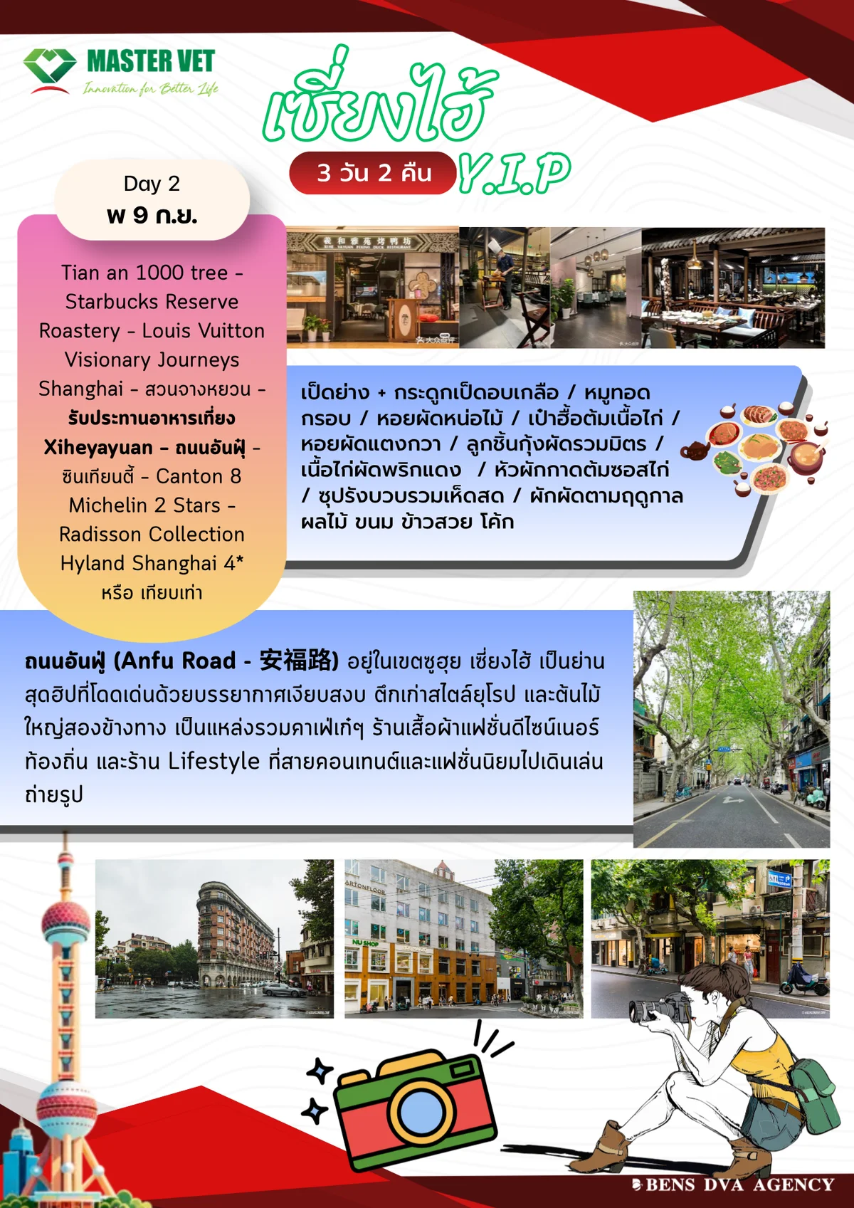 ทัวร์ส่วนตัวเซี่ยงไฮ้ Y.I.P 3 วัน 2 คืน เที่ยวดี กินดี มิชลิน — หน้า 10