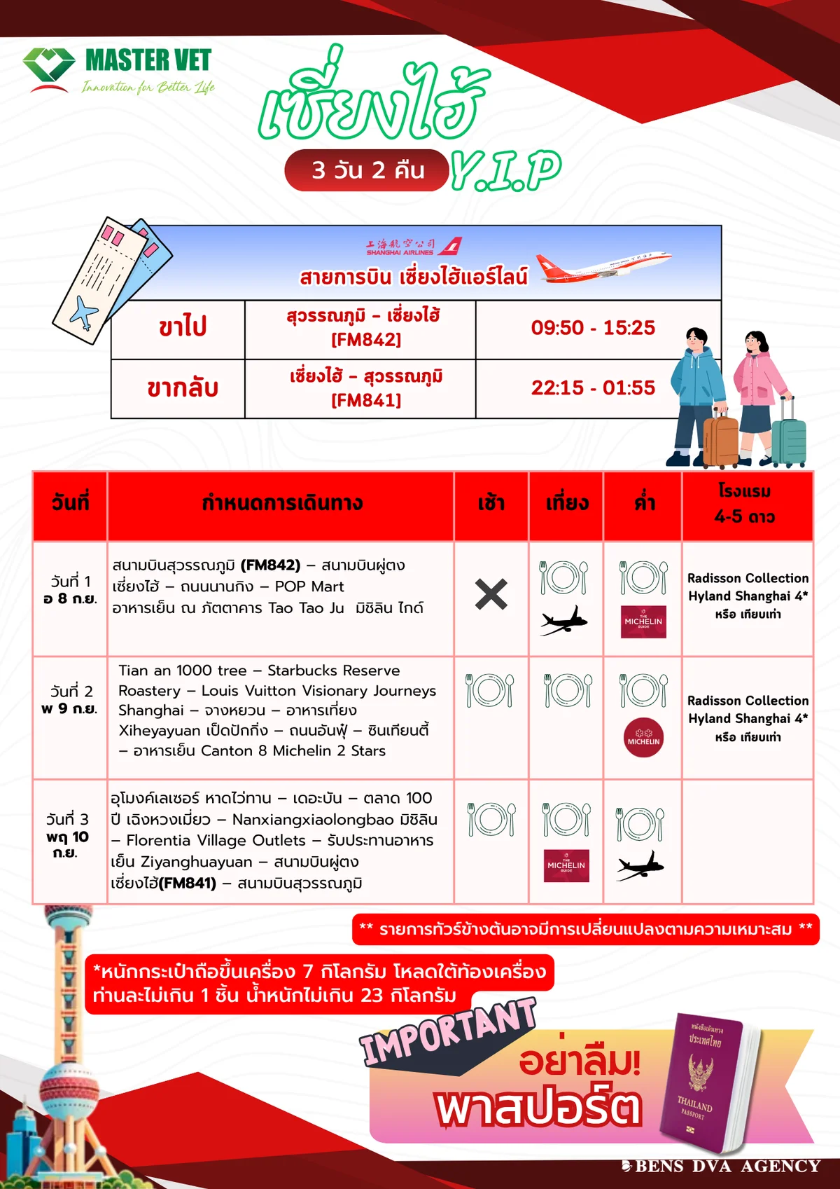 ทัวร์ส่วนตัวเซี่ยงไฮ้ Y.I.P 3 วัน 2 คืน เที่ยวดี กินดี มิชลิน — หน้า 3