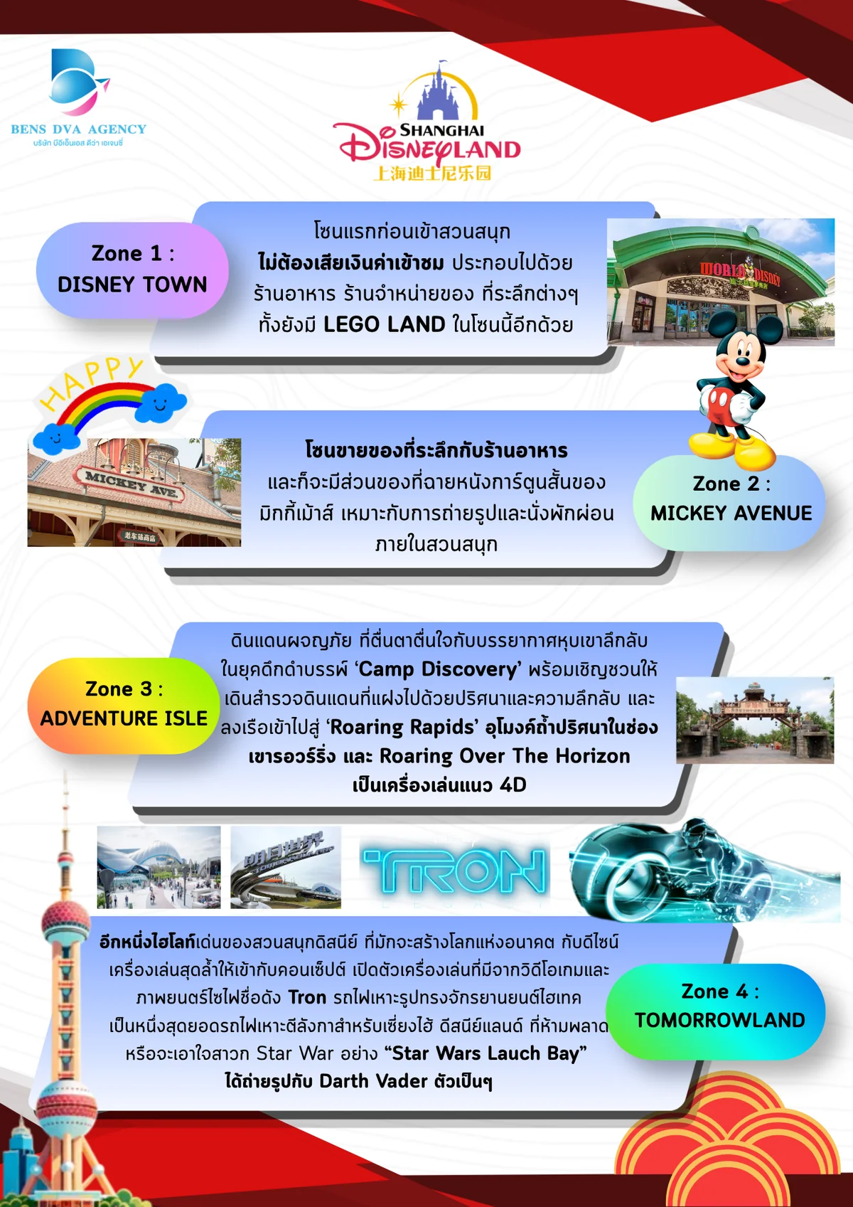 ทัวร์ส่วนตัวเซี่ยงไฮ้ วันเดอร์แลนด์ + ดิสนีย์แลนด์ 5 วัน 3 คืน บินไทยแอร์เวย์ส — หน้า 13